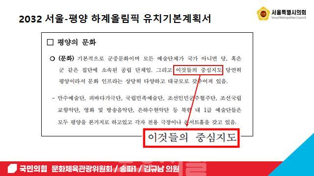 ﻿김규남 의원, 文 서울-평양 올림픽 계획서에 이것들...출처는 나무위키2.jpg